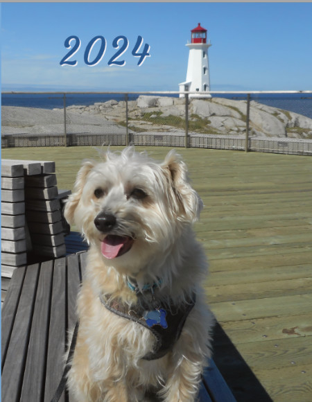 2024 Peggy's Cove Calendar Book