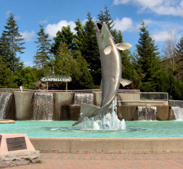 Restigouche Sam Campbellton salmon statue