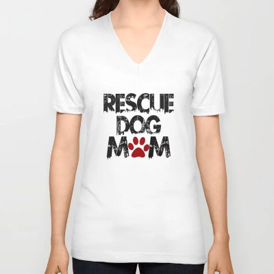 Rescue Dog Mom T-Shirt