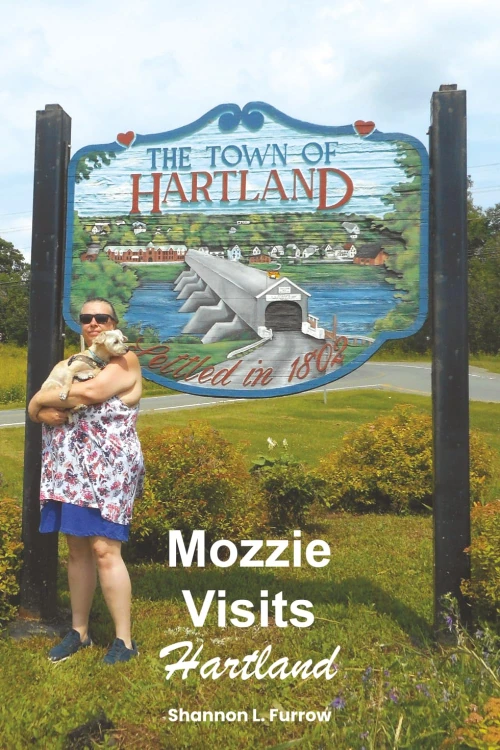 Mozzie Visits Hartland, New Brunswick home of the world's longest covered bridge book